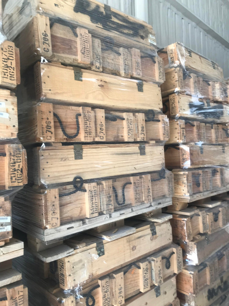 Wooden Ammo Crate Truckload