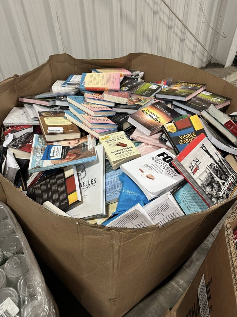Amazon Books Truckload