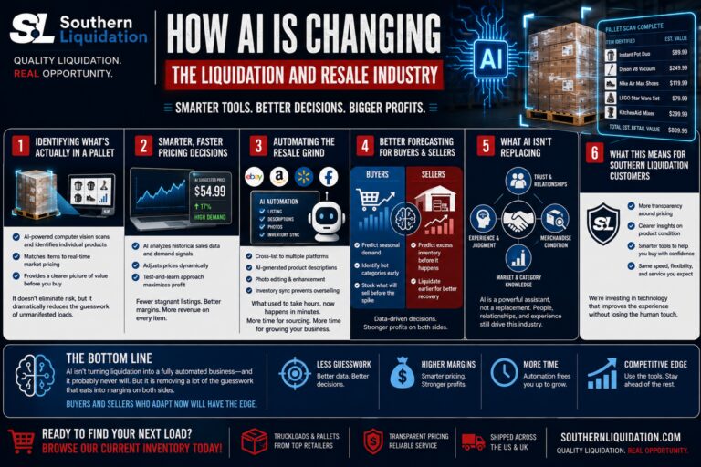 How AI Is Changing the Liquidation and Resale Industry