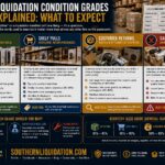 Liquidation Pallet Grading Explained: Overstock vs. Shelf Pulls vs. Customer Returns vs. Salvage