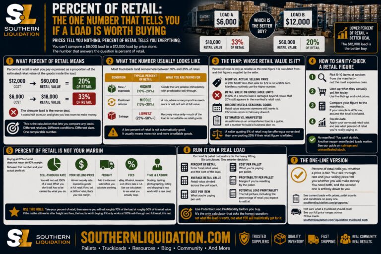 Percent of Retail: The One Number That Tells You If a Load Is Worth Buying
