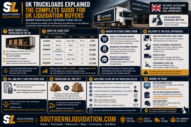 Buying Liquidation Truckloads in the UK: A Complete Guide