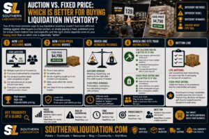 Live Auction vs. Fixed-Price Pallets: Which Buying Method Actually Gets You Better Deals?