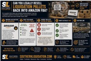 Can You Legally Resell Liquidation Pallets Back Into Amazon FBA?