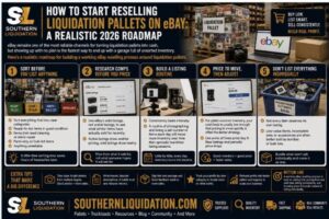 How to Start Reselling Liquidation Pallets on eBay: A Realistic 2026 Roadmap