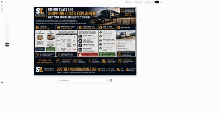 Freight Class and Shipping Costs Explained: Why Your Truckload Quote Is So High